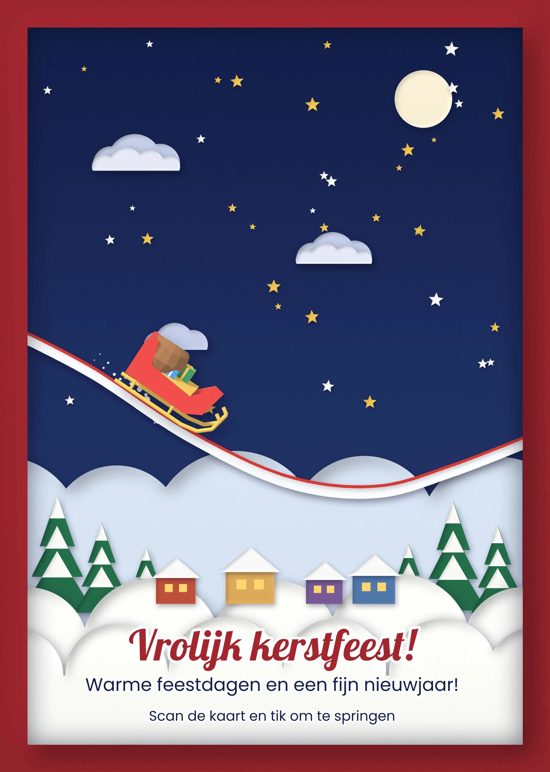 Paper Sleigh