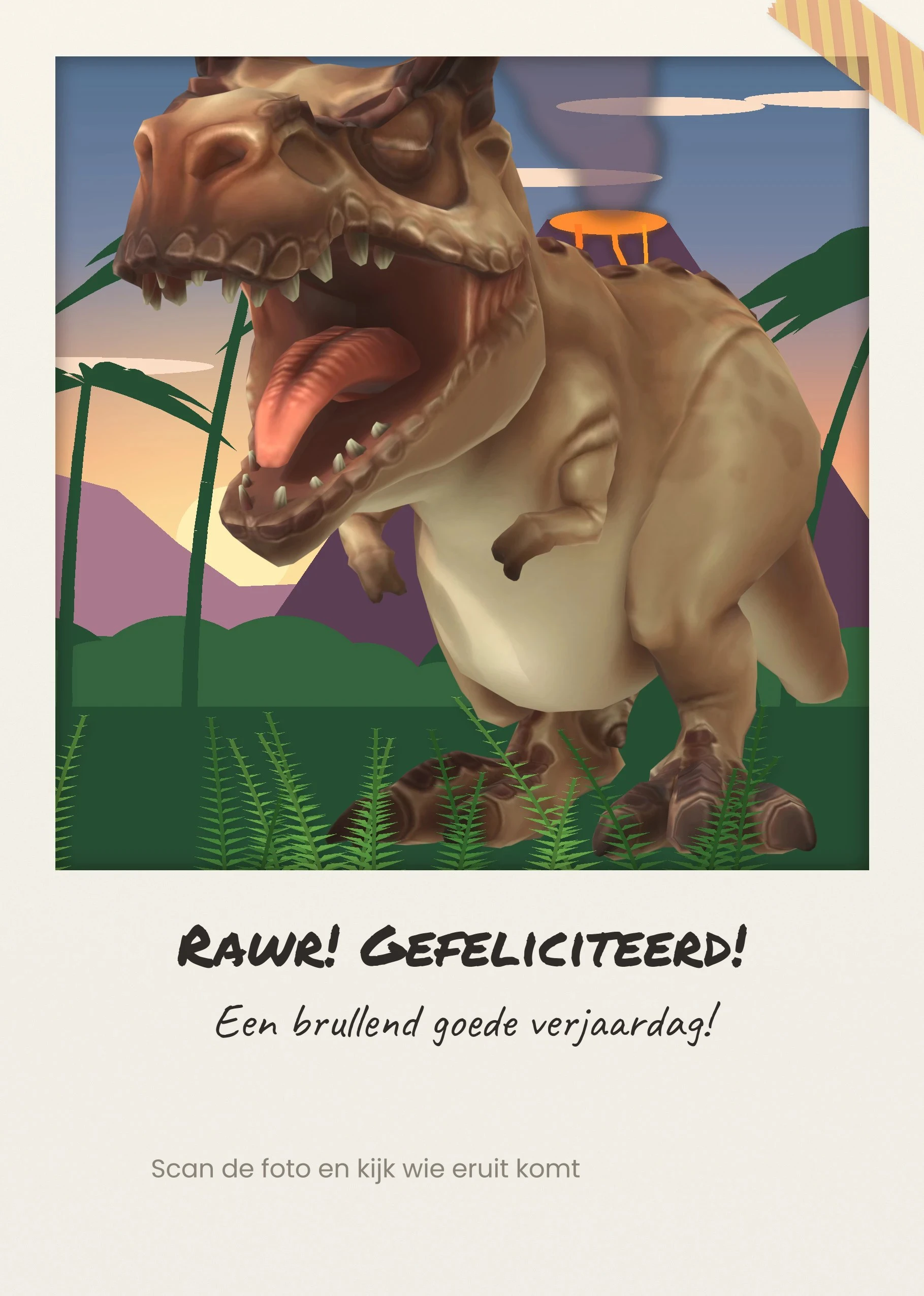 Dino Polaroid